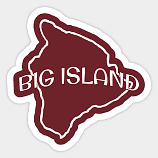 Big Island Sticker